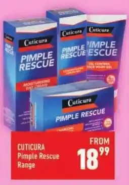 Shoprite CUTICURA Pimple Rescue Range offer