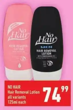 Shoprite No Hair Hair Removal Lotion offer