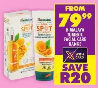 Shoprite Himalaya tumeric facial care range offer