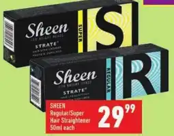Shoprite Sheen Regular/ Super Hair Straightener offer