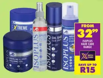 Shoprite Isoplus hair care range offer
