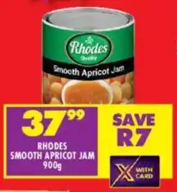 Shoprite Rhodes Smooth Apricot Jam offer