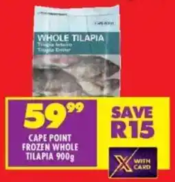 Shoprite Cape point frozen tilapia offer