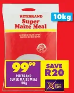 Shoprite Ritebrand Super Maize Meal offer