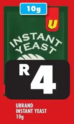 Usave Ubrand instant yeast offer