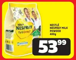 Usave Nestlé nespray milk powder offer