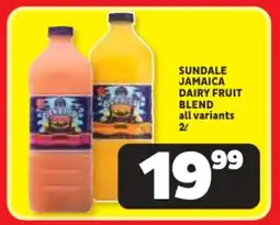 Usave Sundale jamaica dairy fruit blend offer