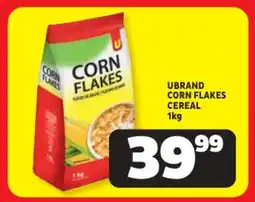 Usave Ubrand corn flakes cereal offer