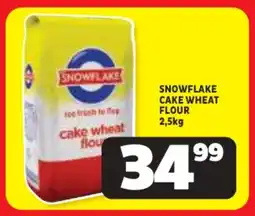 Usave Snowflake cake wheat flour offer