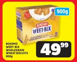 Usave Bokomo weet-bix wholegrain wheat biscuits offer
