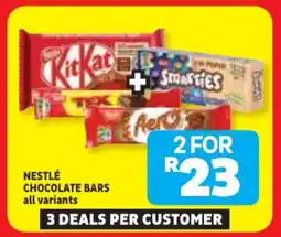 Usave Nestlé chocolate bars offer