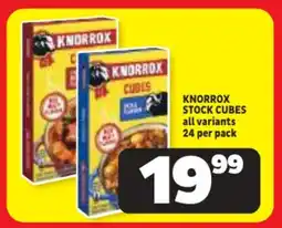 Usave Knorrox stock cubes offer