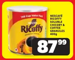 Usave Nescafé ricoffy soluble chicory & coffee granules offer