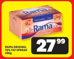Usave Rama original 70% fat spread offer