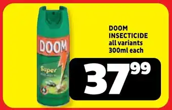 Usave Doom Insecticide offer