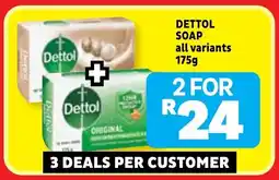 Usave Dettol soap offer