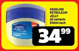 Usave Vaseline petroleum jelly offer