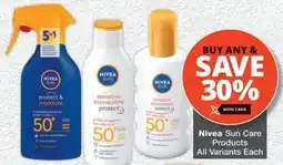 MediRite Nivea Sun Care Products All Variants offer