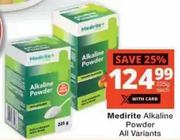 MediRite Medirite Alkaline Powder All Variants offer