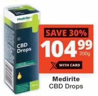 MediRite Medirite CBD Drops offer