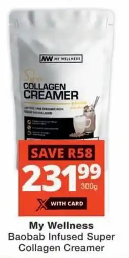 MediRite My Wellness Baobab Infused Super Collagen Creamer offer