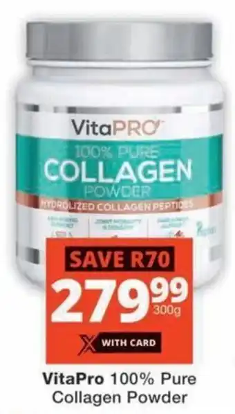 MediRite VitaPro 100% Pure Collagen Powder offer