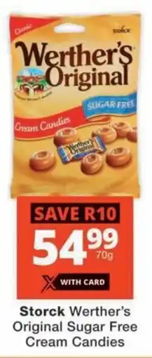 MediRite Storck Werther's Original Sugar Free Cream Candies offer