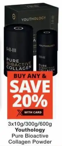 MediRite Youthology Pure Bioactive Collagen Powder offer