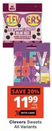 MediRite Clevers Sweets All Variants offer