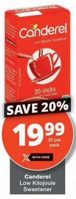 MediRite Canderel Low Kilojoule Sweetener offer