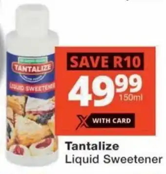 MediRite Tantalize Liquid Sweetener offer
