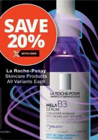 MediRite La Roche-Posay Skincare Products All Variants offer