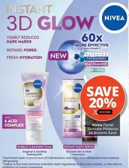 MediRite Nivea Facial Skincare Products All Variants offer