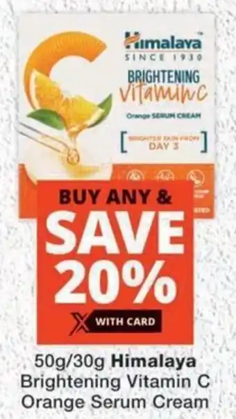 MediRite Himalaya Brightening Vitamin C Orange Serum Cream offer