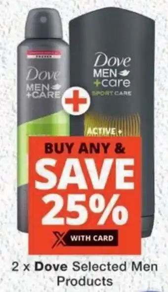 MediRite Dove Selected Men Products offer