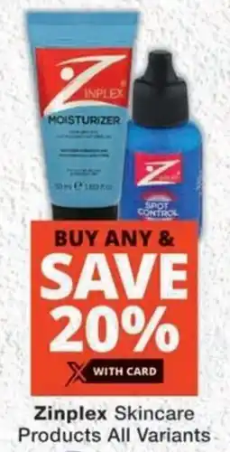 MediRite Zinplex Skincare Products All Variants offer