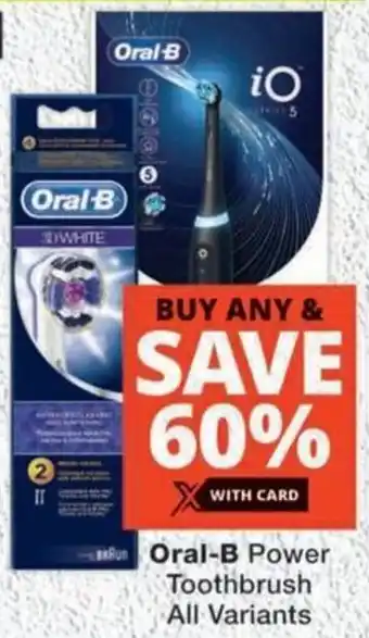 MediRite Oral-B Power Toothbrush All Variants offer