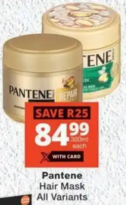 MediRite Pantene Hair Mask All Variants offer