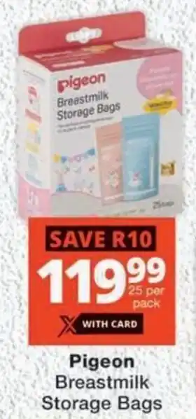 MediRite Pigeon Breastmilk Storage Bags offer