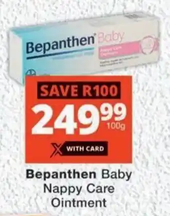 MediRite Bepanthen Baby Nappy Care Ointment offer