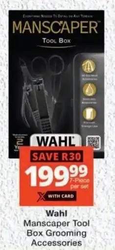MediRite Wahl Manscaper Tool Box Grooming Accessories offer