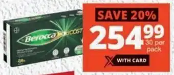 MediRite Berocca Boost Effervescent Tablets offer