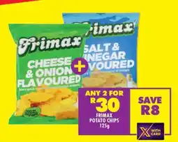 Shoprite FRIMAX POTATO CHIPS 125g offer
