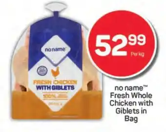 Pick n Pay no name Fresh Whole Chicken with Giblets in Bag offer