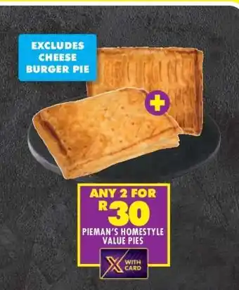 Shoprite PIEMAN'S HOMESTYLE VALUE PIES offer