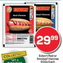 Pick n Pay Eskort Red or Smoked Viennas offer