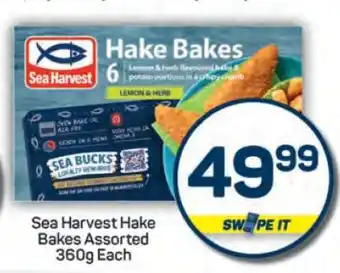 Pick n Pay Sea Harvest Hake Bakes Assorted 360g Each offer