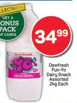 Pick n Pay Dewfresh Fun-Yo Dairy Snack Assorted offer
