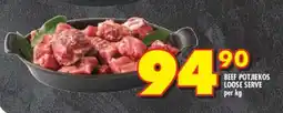 Shoprite BEEF POTJIEKOS (LOOSE SERVE) offer