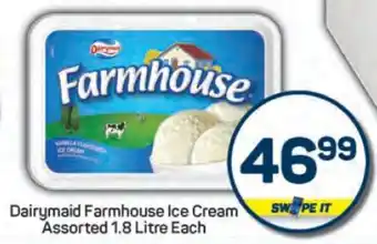Pick n Pay DAIRYMAID FARMHOUSE ICE CREAM offer